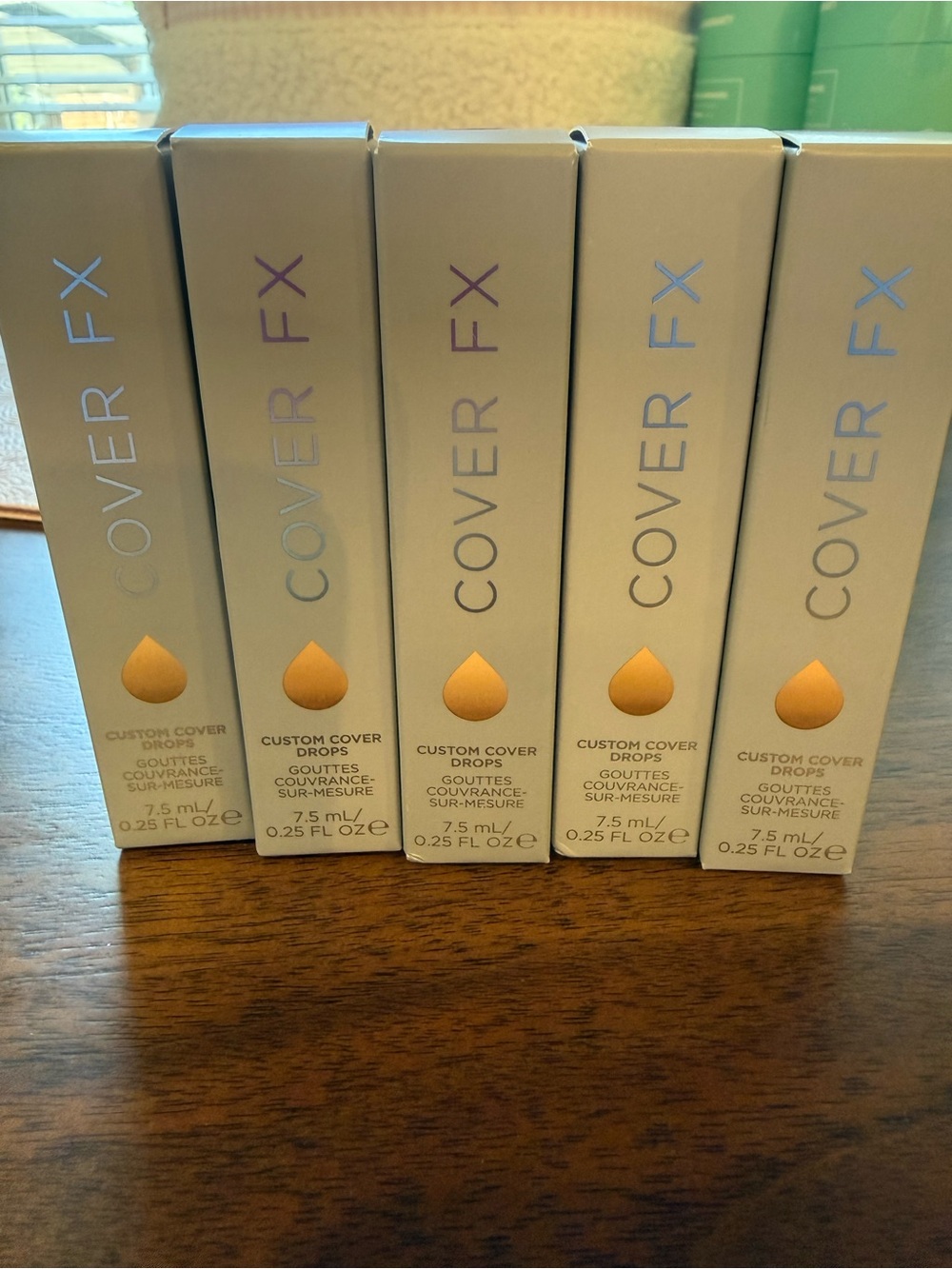 COVER FX Custom Cover Drops - deep 1-5 (5-Pack)